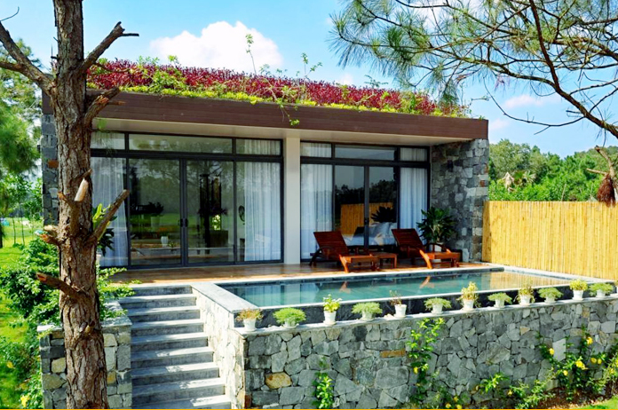 [3박5일] 플라밍고풀빌라3색골프